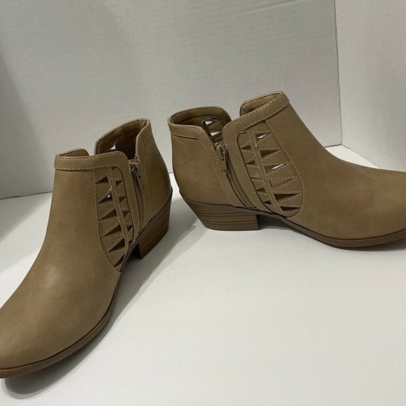 Marcorepublic Ankle Boots Booties Brown Tan Womens US 8 1/2 - Picture 7 of 11